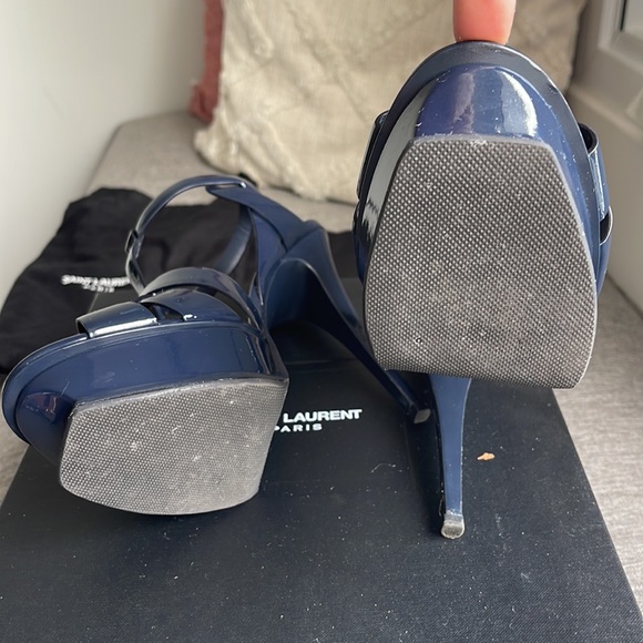 Saint Laurent 105 Tribute Platform Sandal - Picture 8 of 9